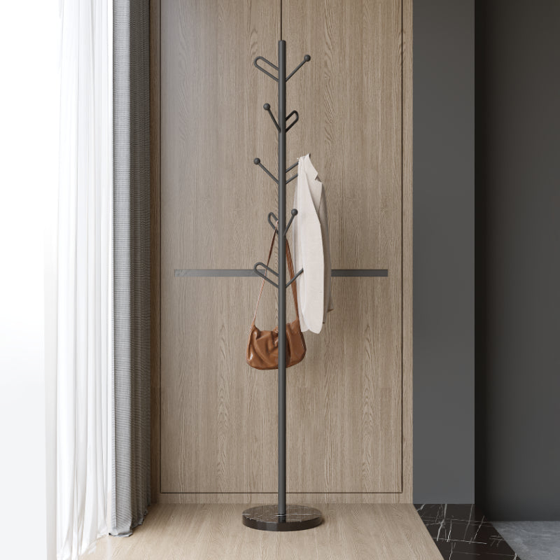 Glam Coat Rack Metal No Distressing Free Standing Entry Hall Tree