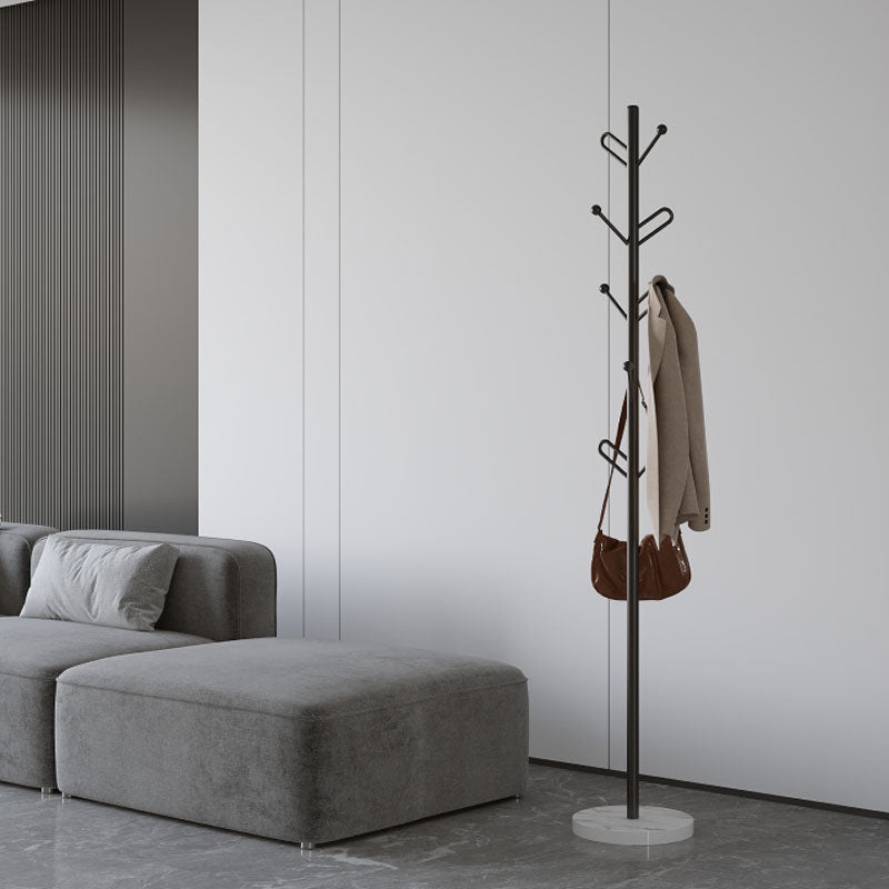 Glam Coat Rack Metal No Distressing Free Standing Entry Hall Tree