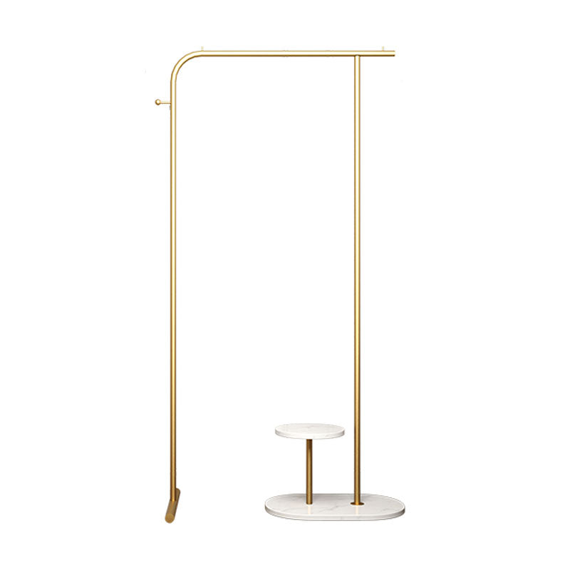 Glam Hall Stand Hooks Included No Distressing Free Standing Rack Metal