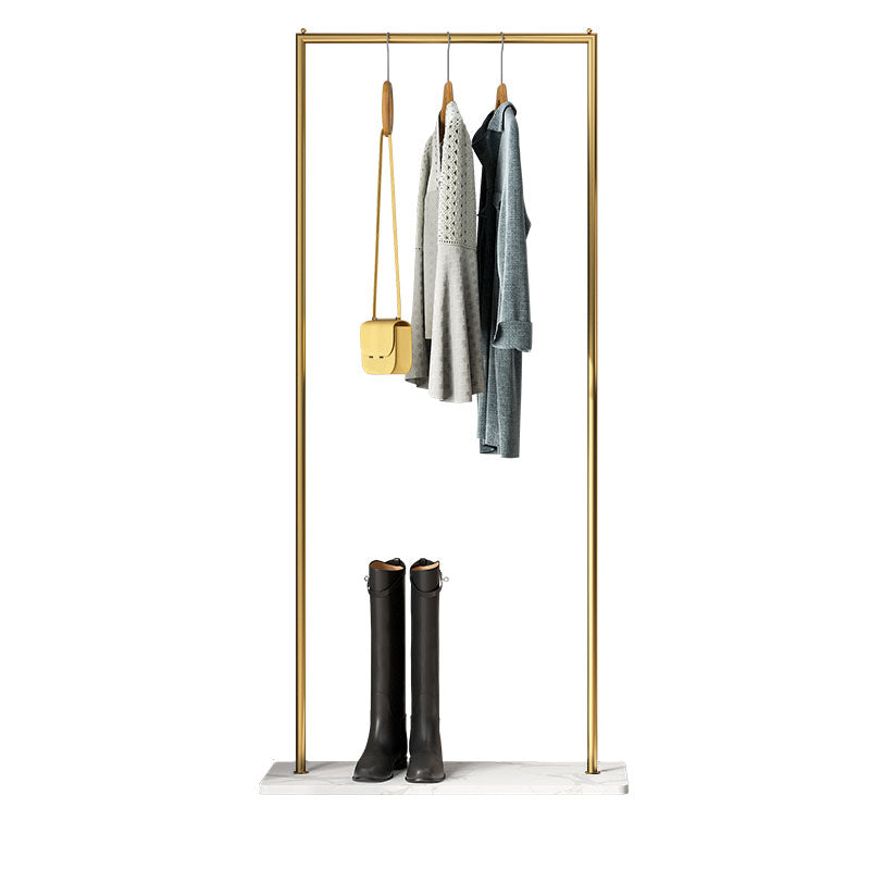 Contemporary Hall Stand Metal No Distressing Free Standing Coat Rack