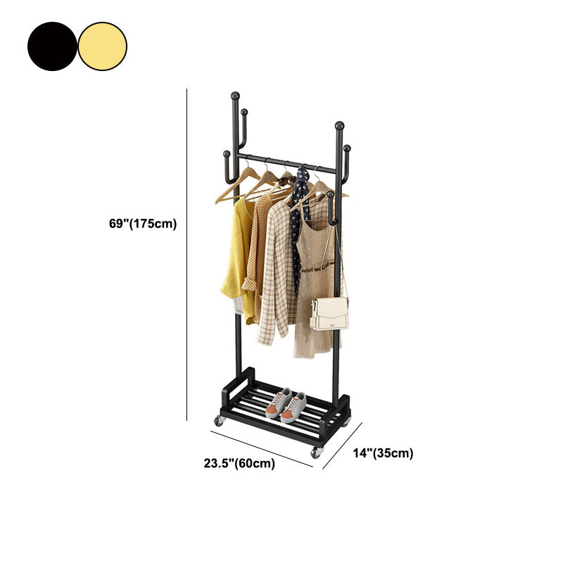 Entryway Kit Hall Stand Metal Shelving Included Free Standing Coat Rack