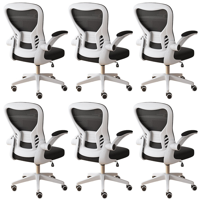 18"W Contemporary Office Chair Slide Breathable AirGrid Desk Chair