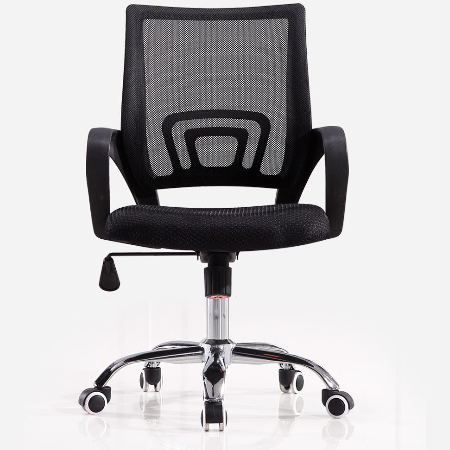 Modern Mid-back Office Chair Microfiber Adjustable Desk Chair