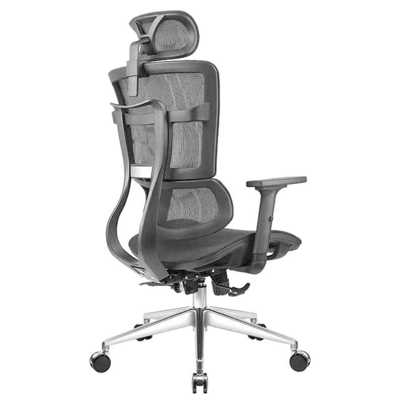 High Back Office Chair Contemporary Adjustable Seat Height Desk Chair