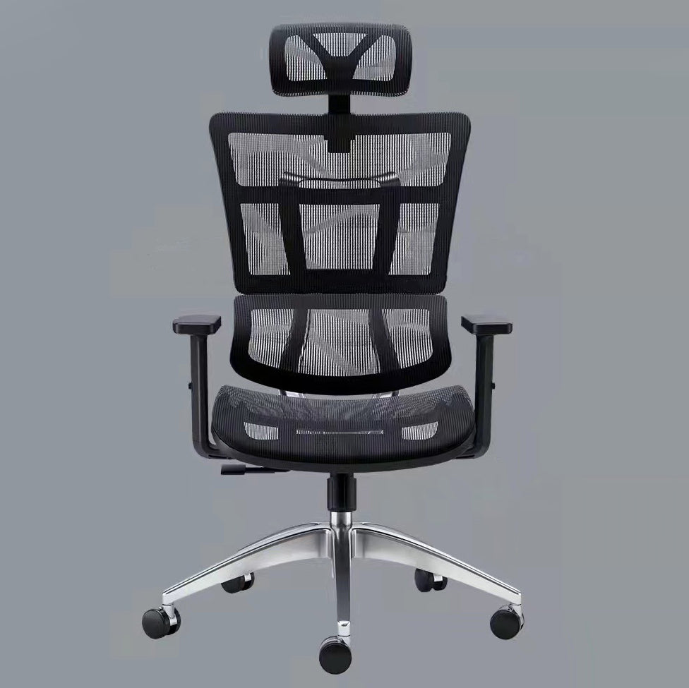 High Back Office Chair Contemporary Adjustable Seat Height Desk Chair