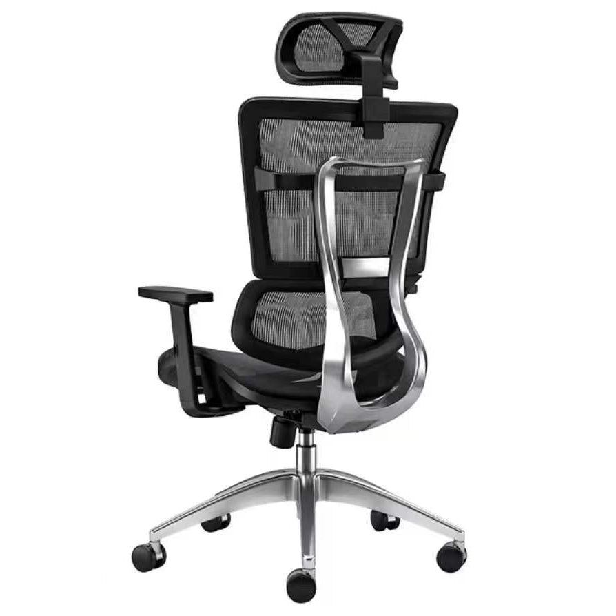 High Back Office Chair Contemporary Adjustable Seat Height Desk Chair