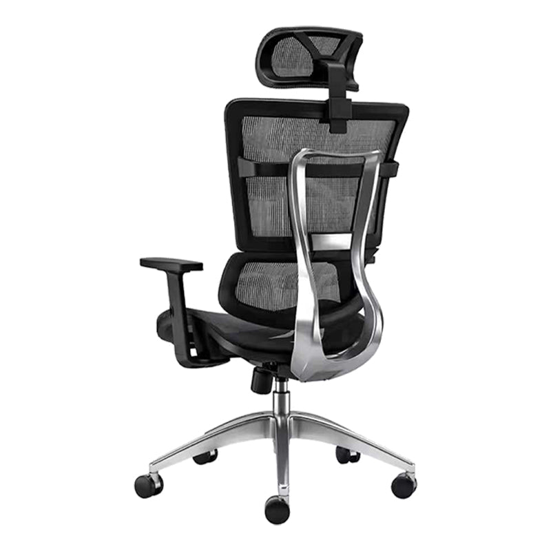 High Back Office Chair Contemporary Adjustable Seat Height Desk Chair