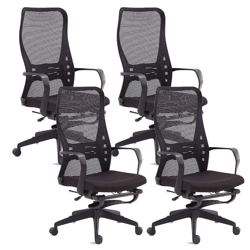 Contemporary Adjustable Microfiber Office Chair Task High Back Chair