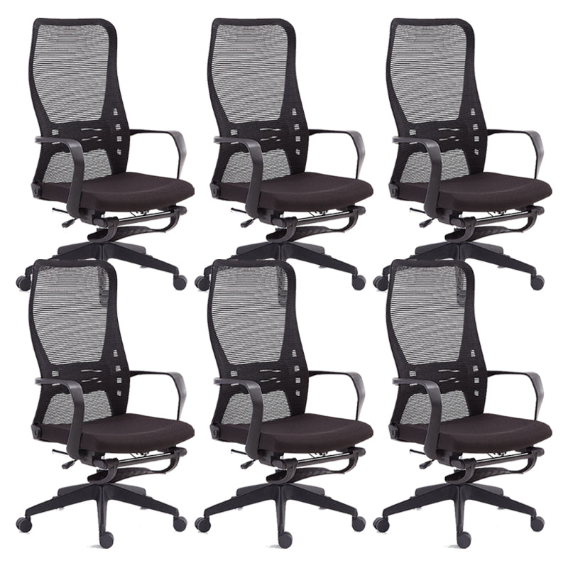 Contemporary Adjustable Microfiber Office Chair Task High Back Chair