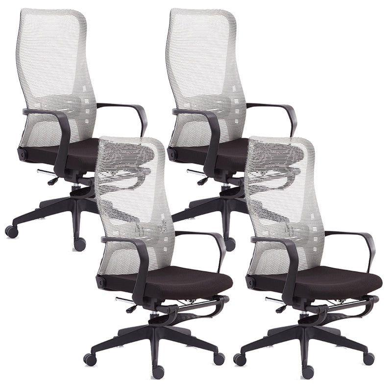 Contemporary Adjustable Microfiber Office Chair Task High Back Chair