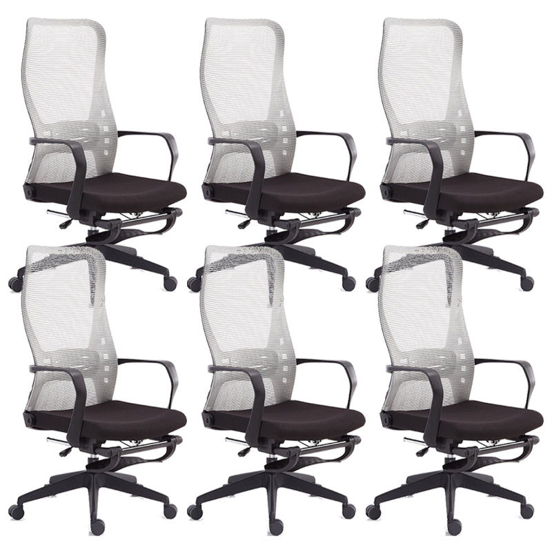 Contemporary Adjustable Microfiber Office Chair Task High Back Chair