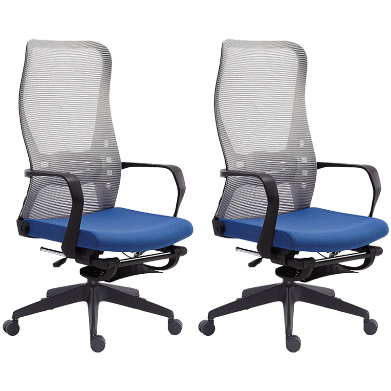 Contemporary Adjustable Microfiber Office Chair Task High Back Chair