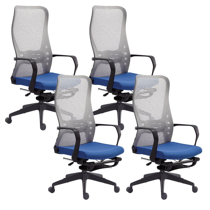 Contemporary Adjustable Microfiber Office Chair Task High Back Chair