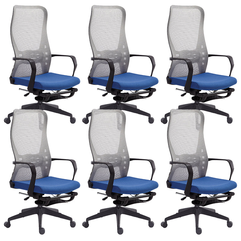 Contemporary Adjustable Microfiber Office Chair Task High Back Chair