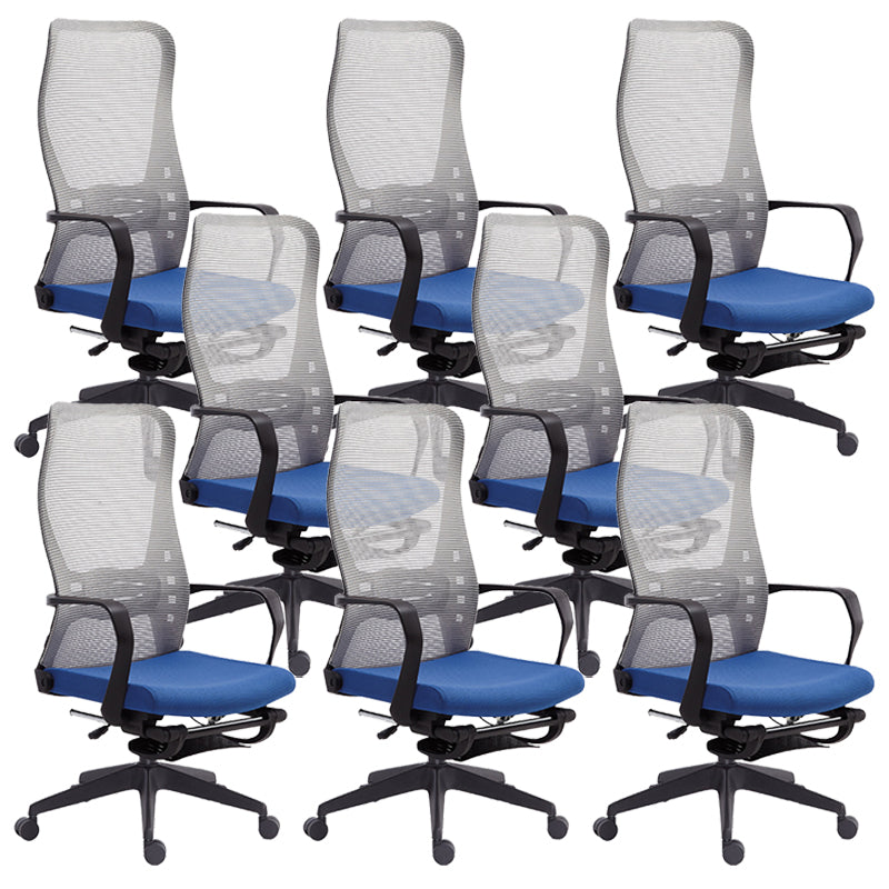 Contemporary Adjustable Microfiber Office Chair Task High Back Chair