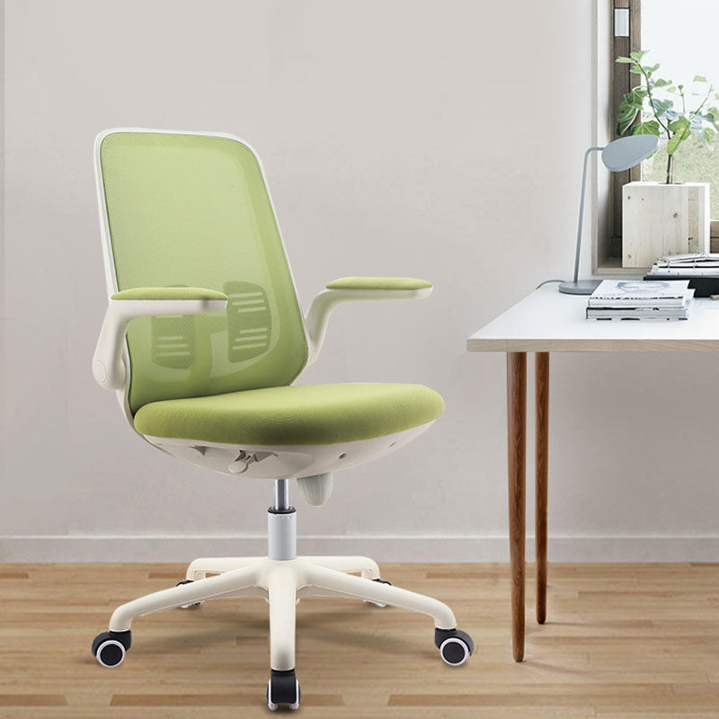 Contemporary Office Chair Mid-Back Tilt Mechanism Desk Chair