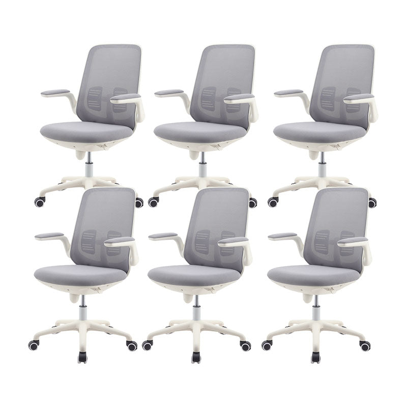 Contemporary Office Chair Mid-Back Tilt Mechanism Desk Chair