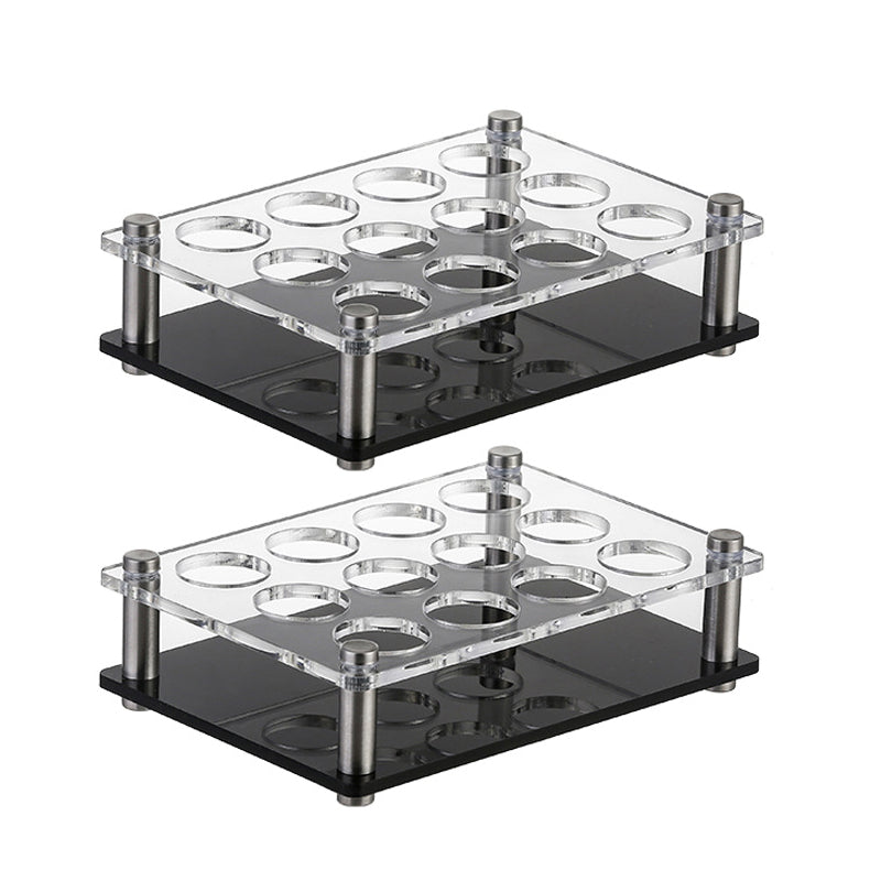 Acrylic Wine Glass Rack Tabletop or Countertop Free-Stand Modern Glass Rack