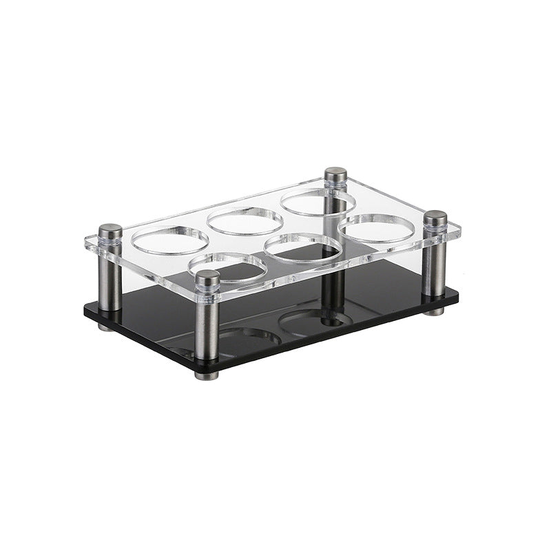 Acrylic Wine Glass Rack Tabletop or Countertop Free-Stand Modern Glass Rack