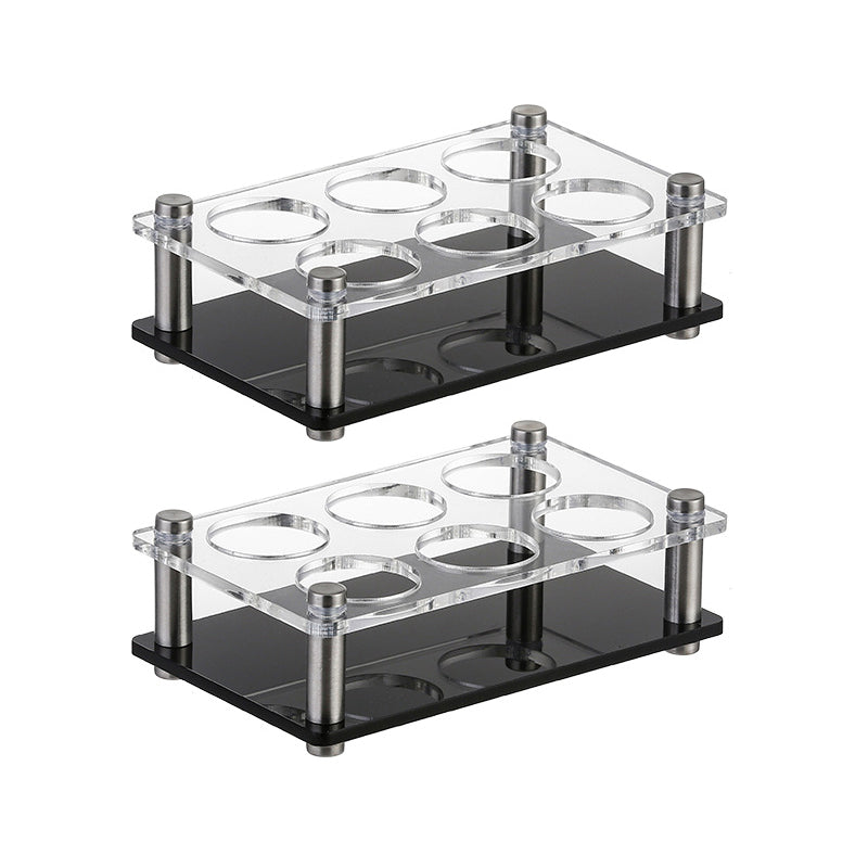 Acrylic Wine Glass Rack Tabletop or Countertop Free-Stand Modern Glass Rack