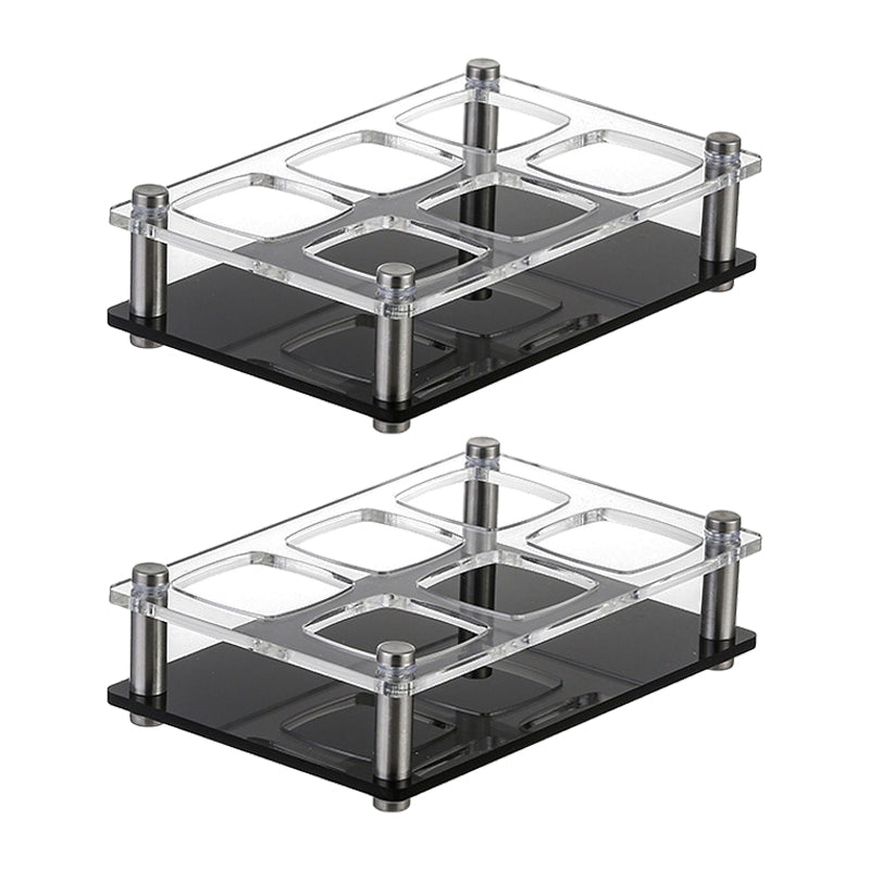 Acrylic Wine Glass Rack Tabletop or Countertop Free-Stand Modern Glass Rack