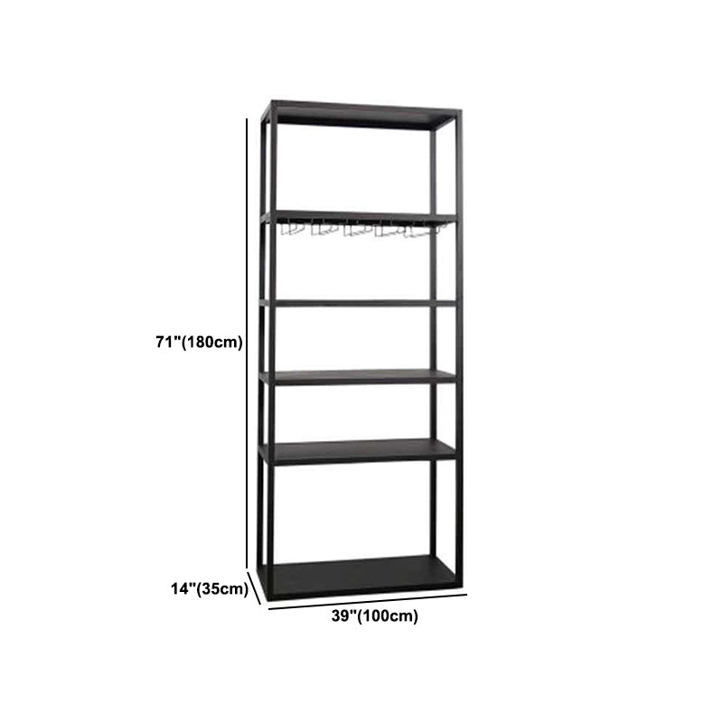 Industria Wine Glass Stemware Rack Holder Metal Wine Holder Rack