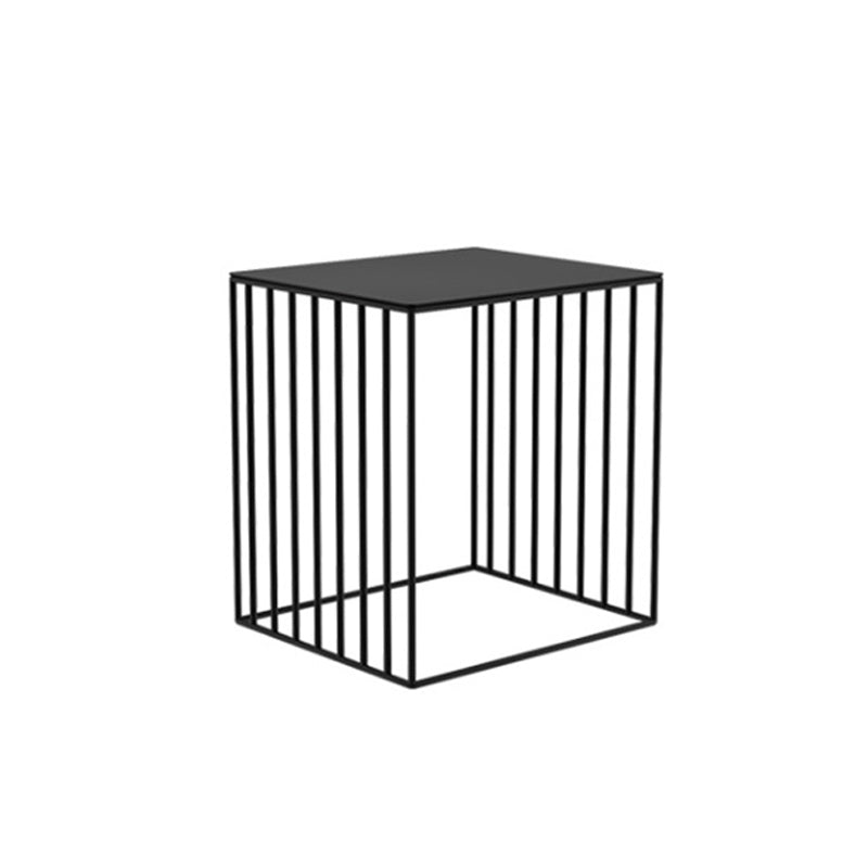 Metal Bedside Cabinet Open Storage Bedside Cabinet for Bedroom