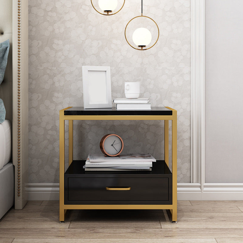 Metal Bedside Cabinet Drawers Included Bedside Cabinet for Bedroom