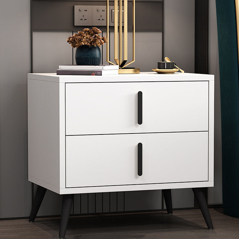 Engineered Wood Bed Nightstand Drawers Included Nightstand for Bedroom