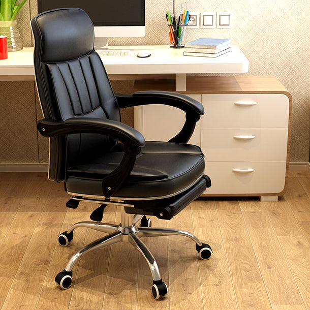 24"W Contemporary Executive Chair Swivel Upholstered Managers Chair