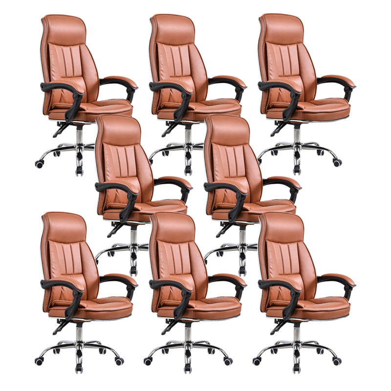 24"W Contemporary Executive Chair Swivel Upholstered Managers Chair