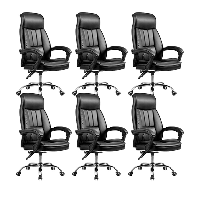 24"W Contemporary Executive Chair Swivel Upholstered Managers Chair