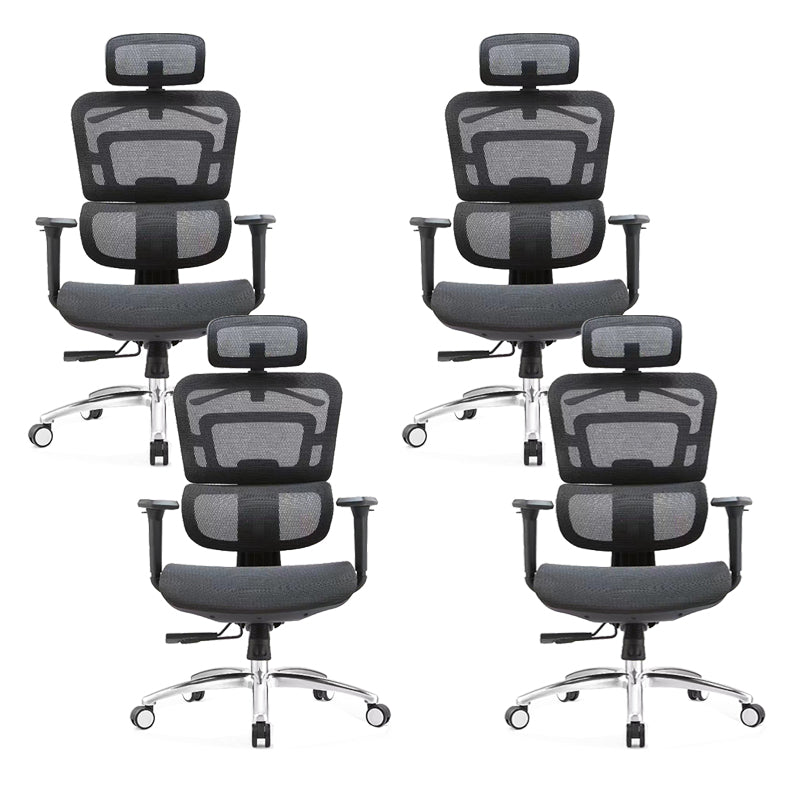 Contemporary Lumbar Support Office Chair High Back Adjustable Desk Chair