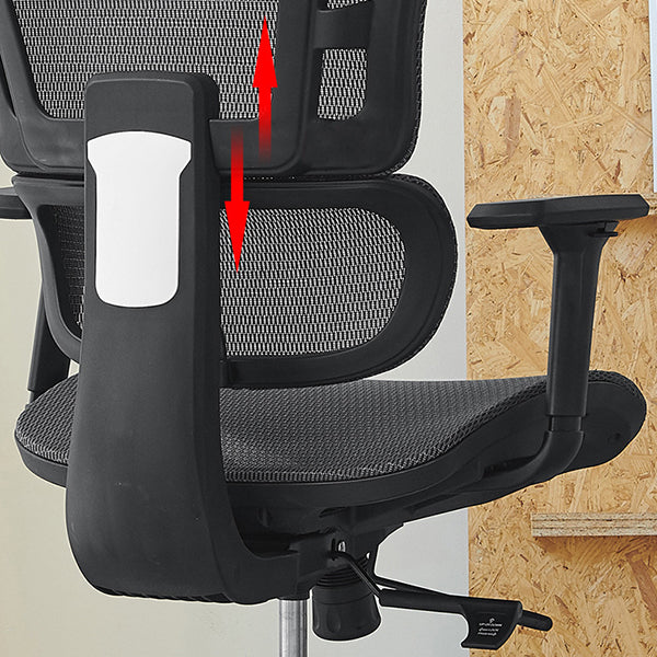 Contemporary Lumbar Support Office Chair High Back Adjustable Desk Chair