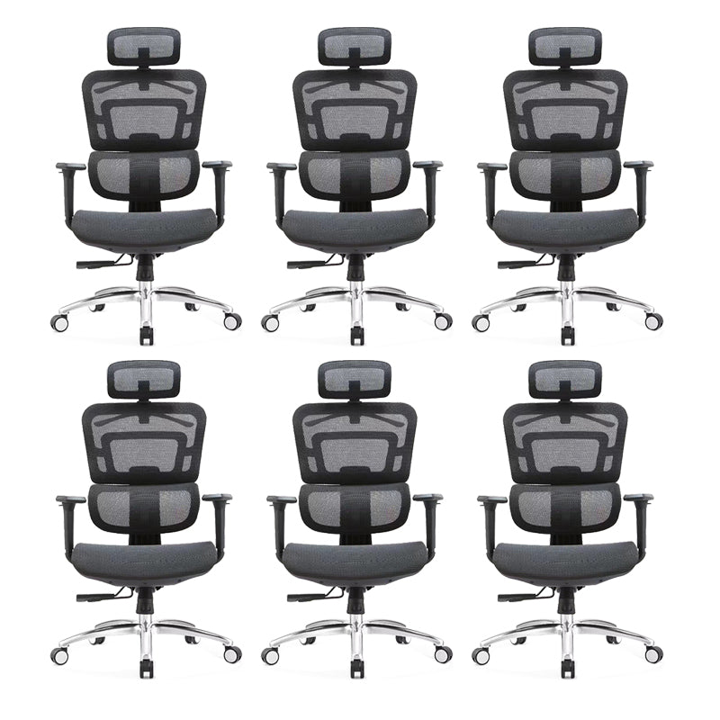 Contemporary Lumbar Support Office Chair High Back Adjustable Desk Chair