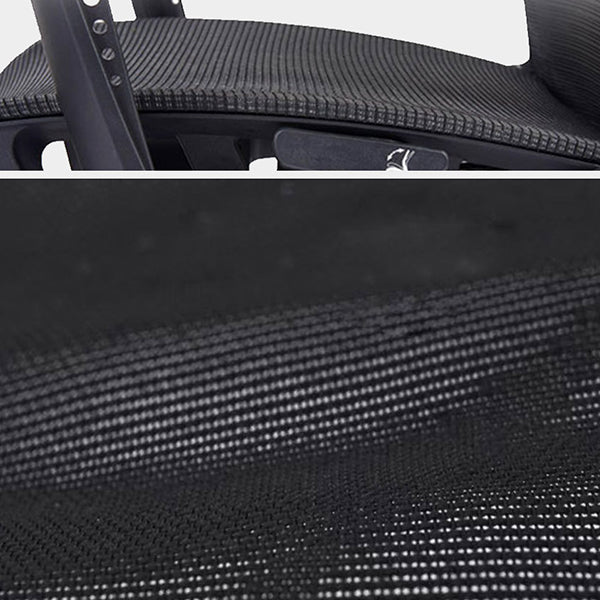 Modern Fixed Arms Office Chair Ergonomic Breathable AirGrid  Chair