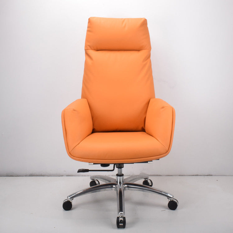 Modern & Contemporary Upholstered Chair Orange Task High Back Chair