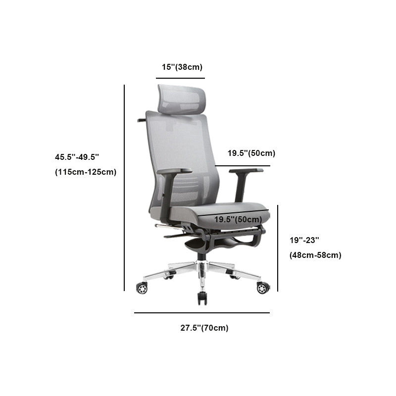 Lumbar Support Office Chair Contemporary High Back Desk Chair