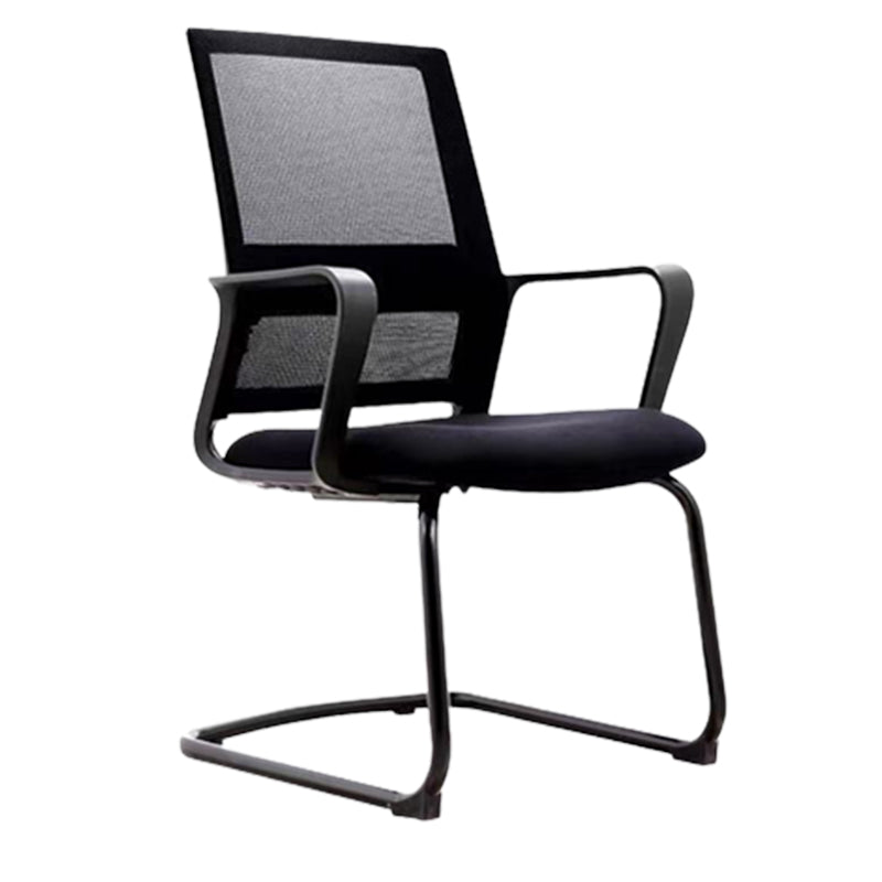 Contemporary Ergonomic Office Chair Mid-Back Breathable AirGrid Desk Chair