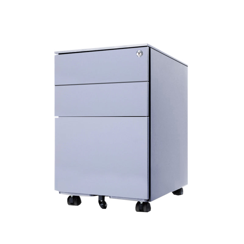 Modern Style Vertical Filing Cabinet Metal Filing Cabinet on Wheels