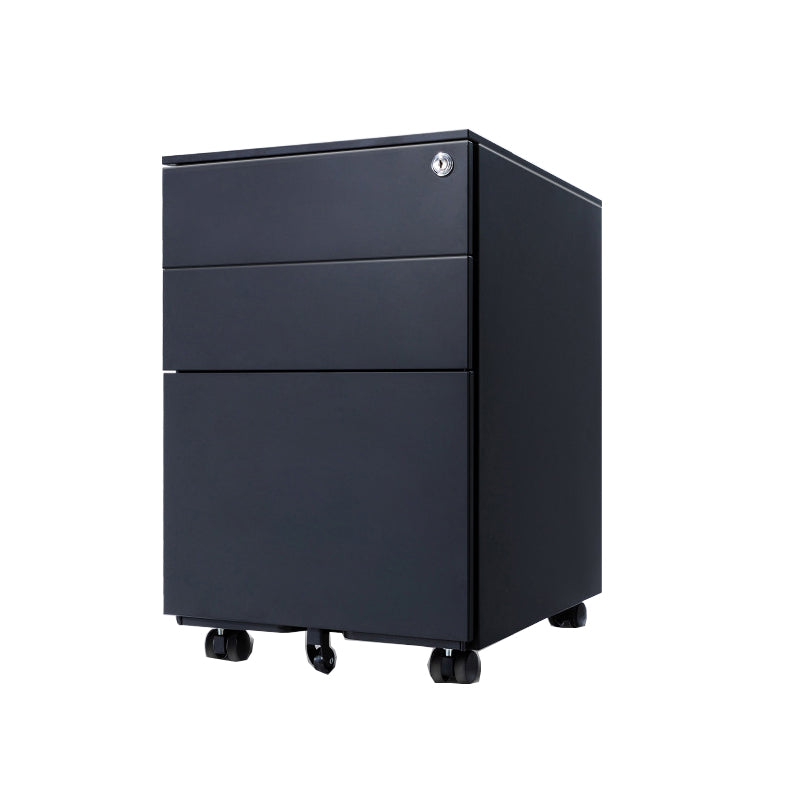 Modern Style Vertical Filing Cabinet Metal Filing Cabinet on Wheels