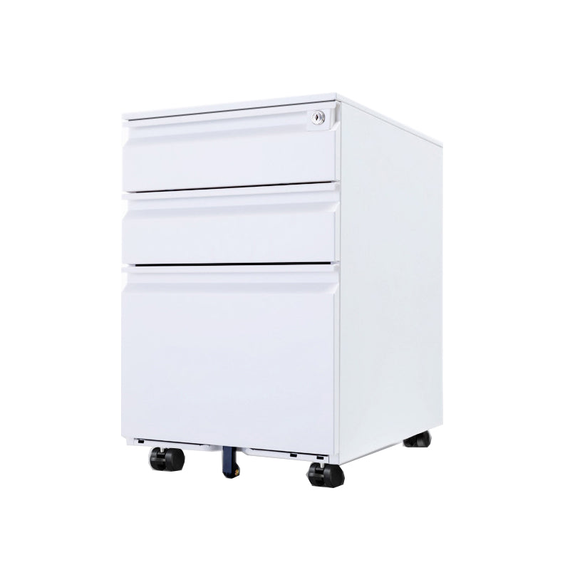 Modern Style Vertical Filing Cabinet Metal Filing Cabinet on Wheels