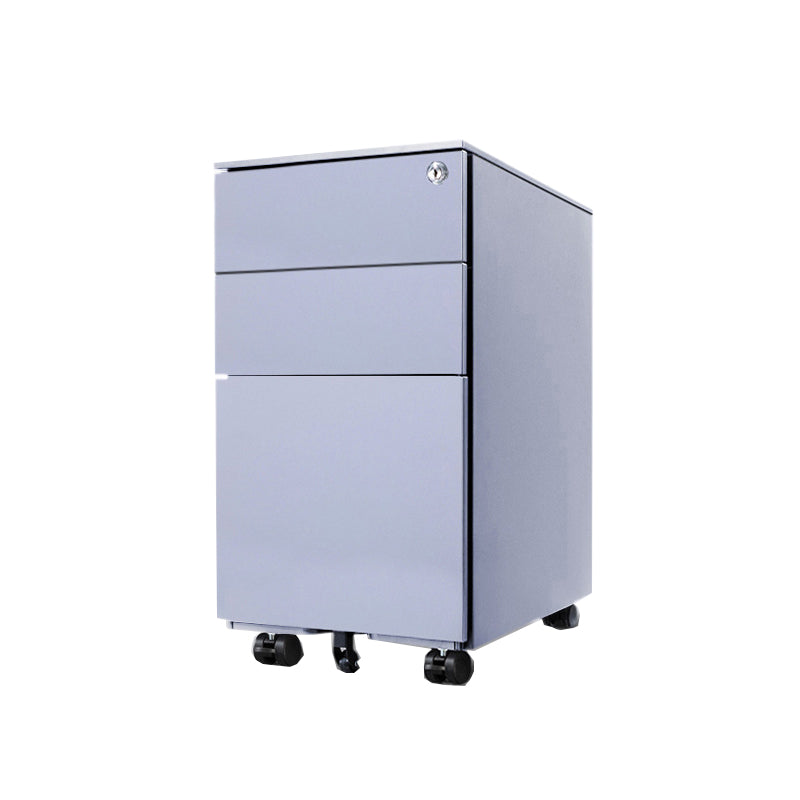 Modern Style Vertical Filing Cabinet Metal Filing Cabinet on Wheels