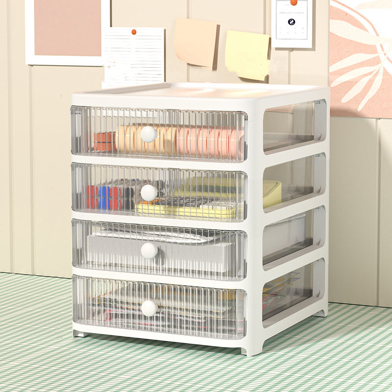 Modern File Cabinet Acrylic with Drawers Filing Cabinet for Home or Office