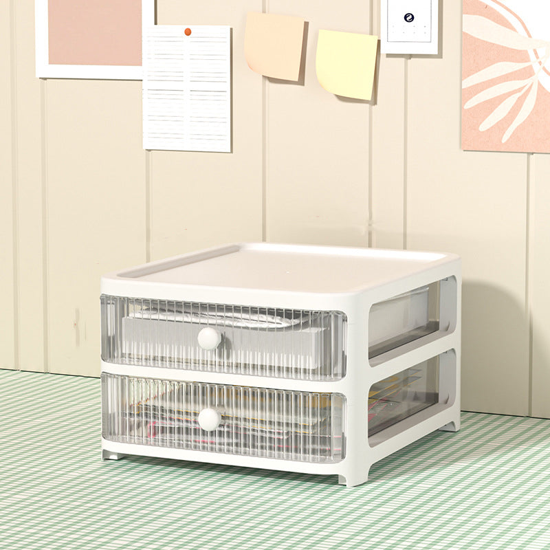 Modern File Cabinet Acrylic with Drawers Filing Cabinet for Home or Office