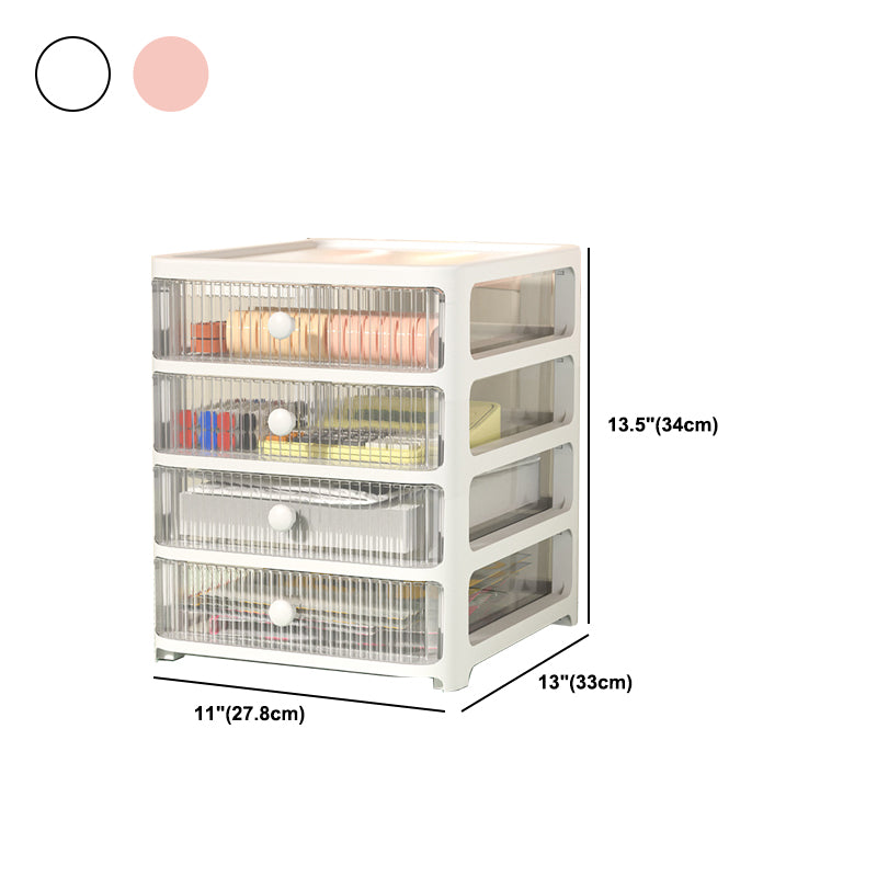 Modern File Cabinet Acrylic with Drawers Filing Cabinet for Home or Office