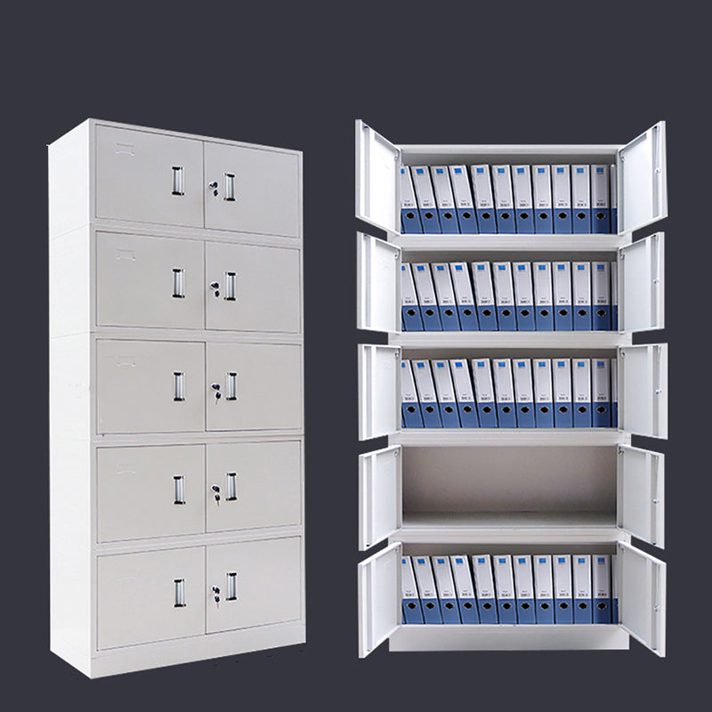 Modern Vertical Cabinet Metal File Cabinet with Storage Shelves