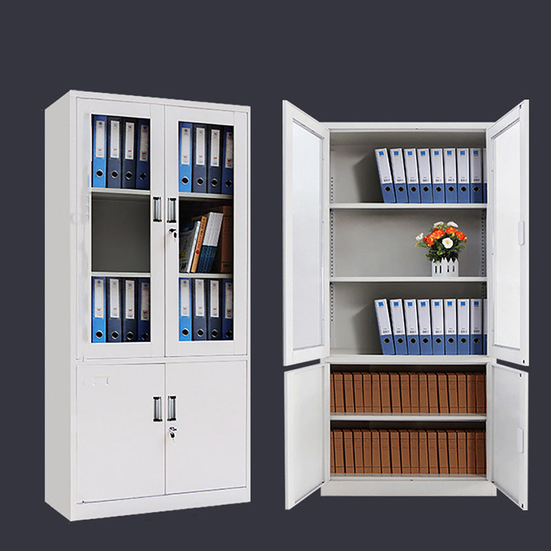 Modern Vertical Cabinet Metal File Cabinet with Storage Shelves