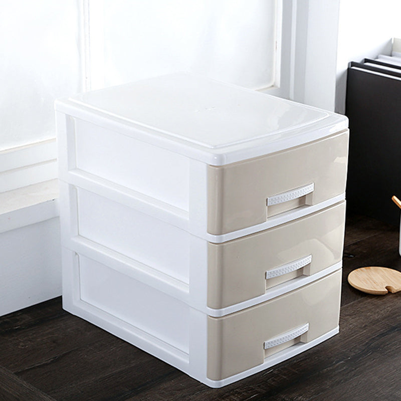 Modern Cabinet Plastic with Drawers Filing Cabinet for Home Office