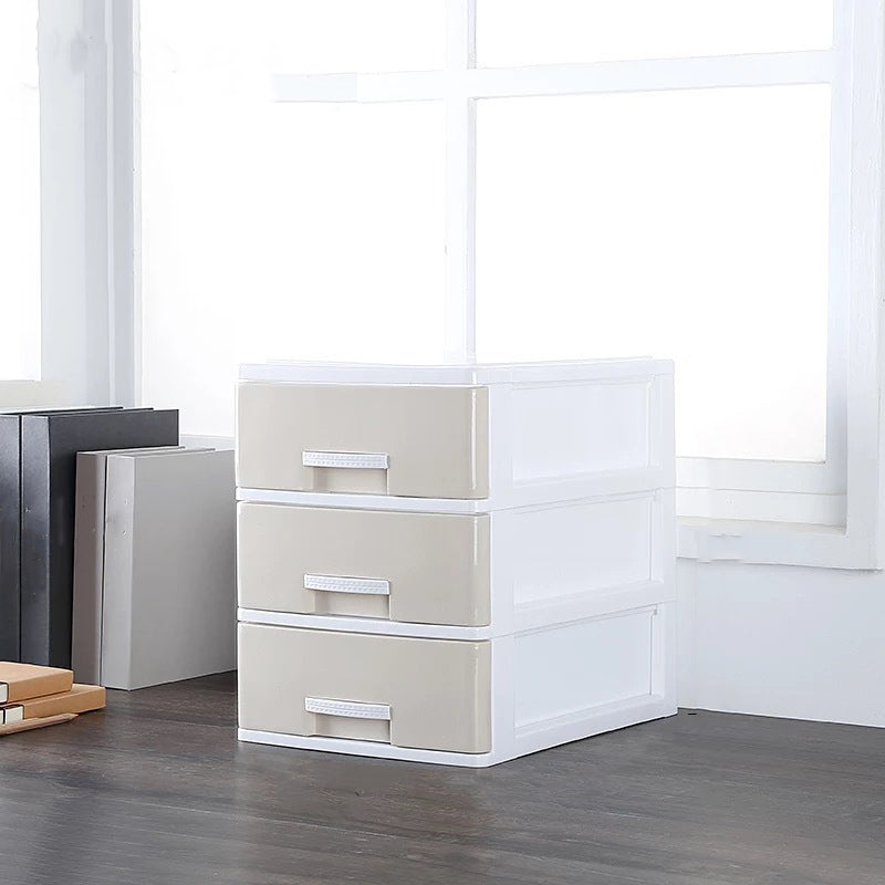 Modern Cabinet Plastic with Drawers Filing Cabinet for Home Office